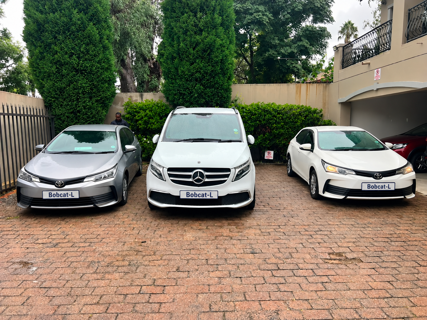 Vehicles prepped and ready for delivery